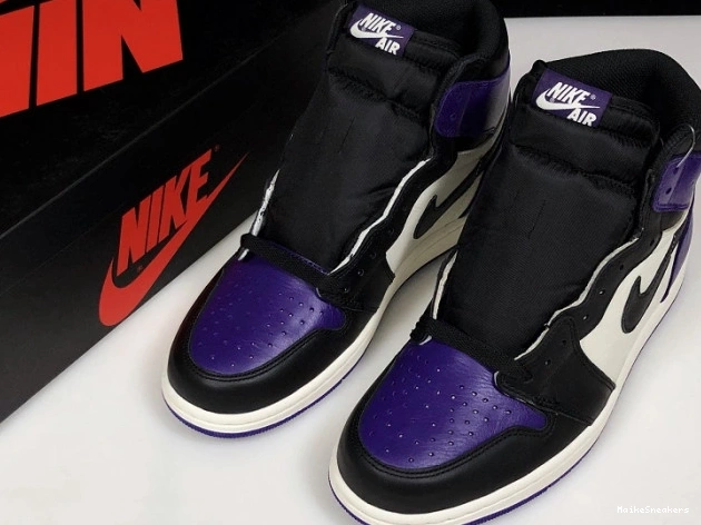 MaikeSneakers 1 Air Jordan Court Purple 555088-501 0722